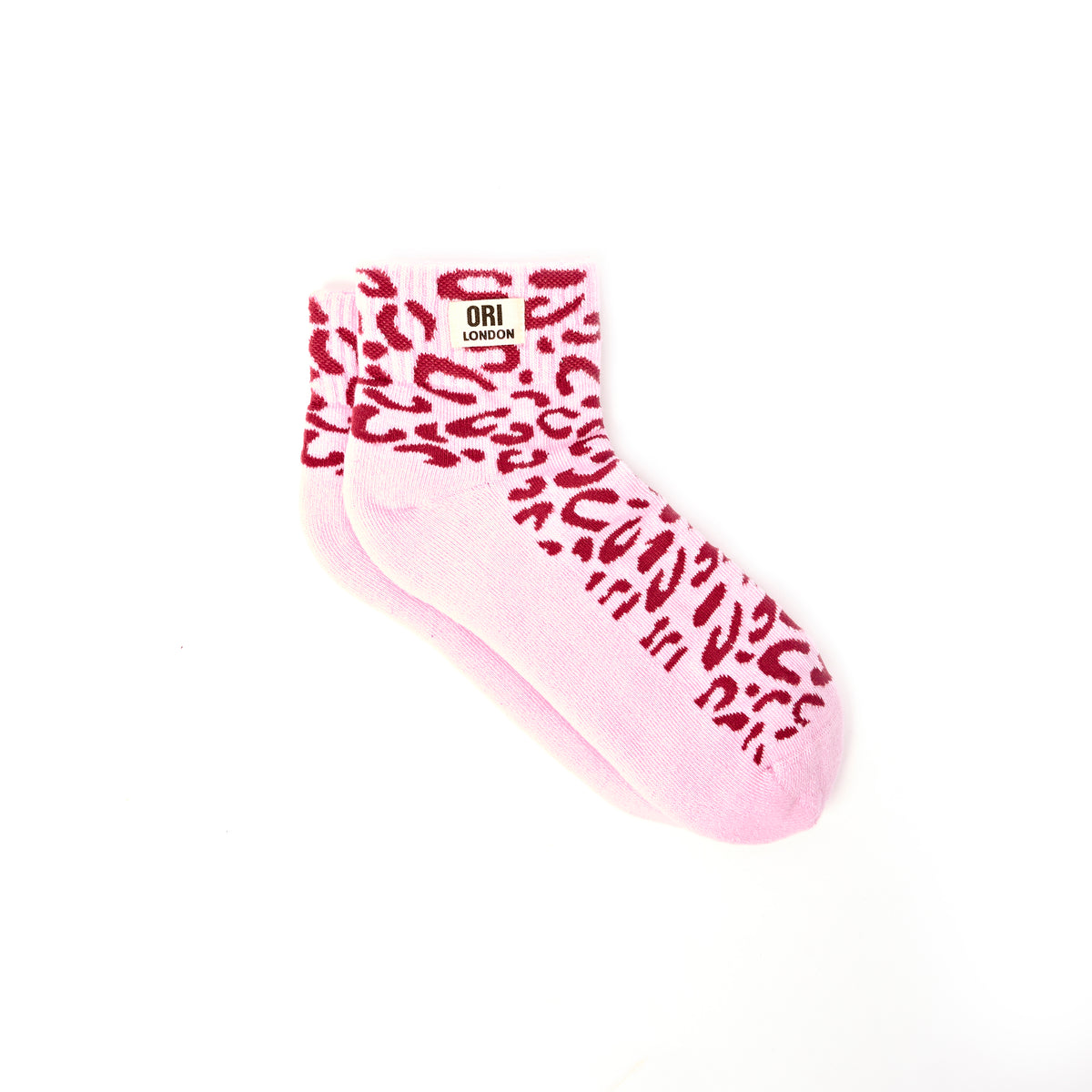 Wembley Ankle Socks for Women in Vintage Ruby
