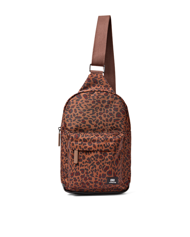 Willesden Sling Bag in Mini Leopard