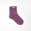 Windsor Crew Socks for Women in Berry