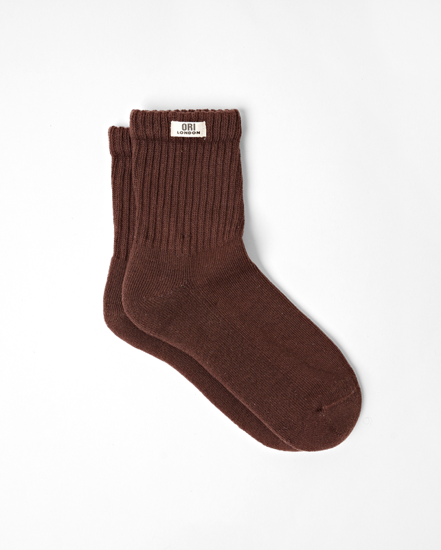 Windsor Crew Socks for Women in Coco