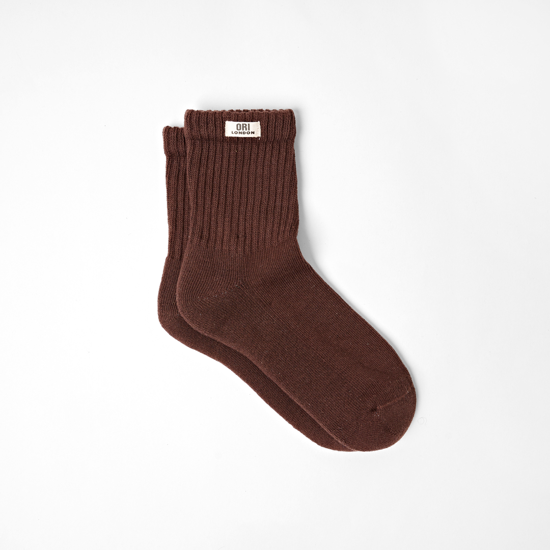 Windsor Crew Socks for Women in Coco
