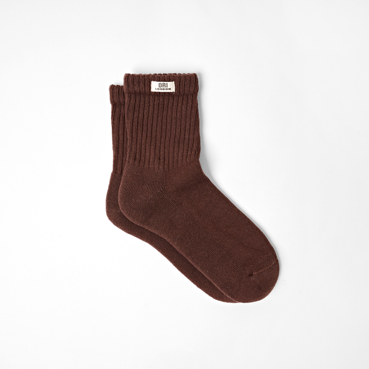 Windsor Crew Socks for Women in Coco