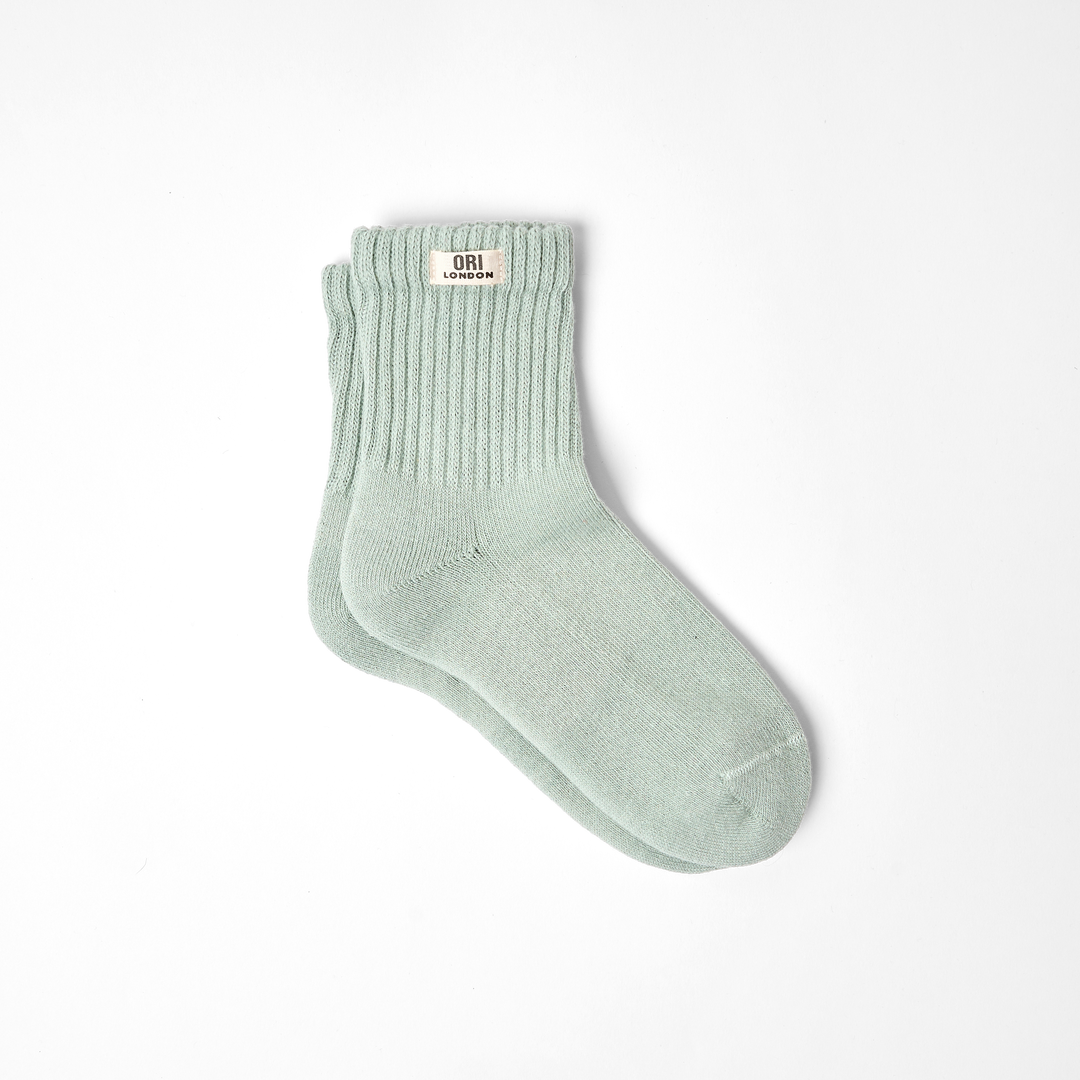 Windsor Crew Socks for Women in Mist