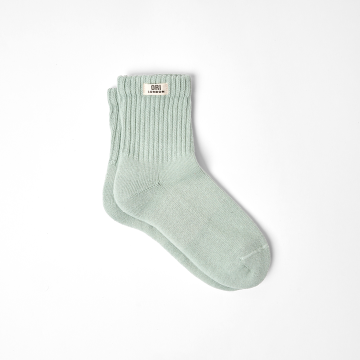 Windsor Crew Socks for Women in Mist