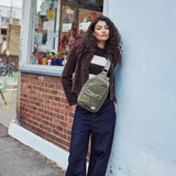 Willesden Sling Bag in Chive