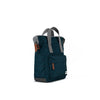 Bantry Backpack in Deep Teal Snake