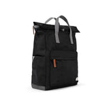 Canfield Roll Top Backpack in Black