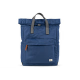 Canfield Roll Top Backpack in Burnt Blue