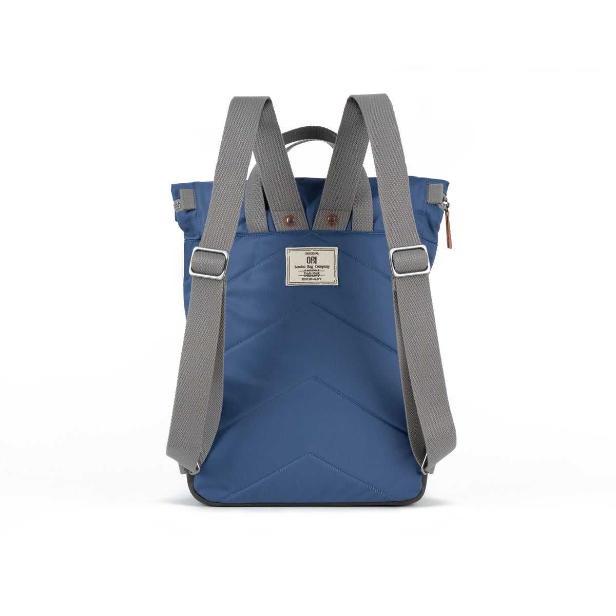 Canfield Roll Top Backpack in Burnt Blue