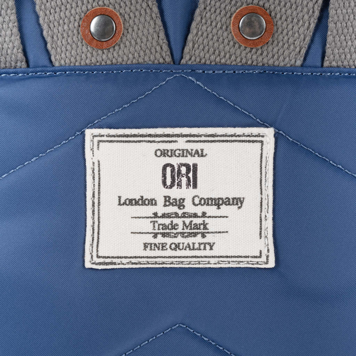 Canfield Roll Top Backpack in Burnt Blue