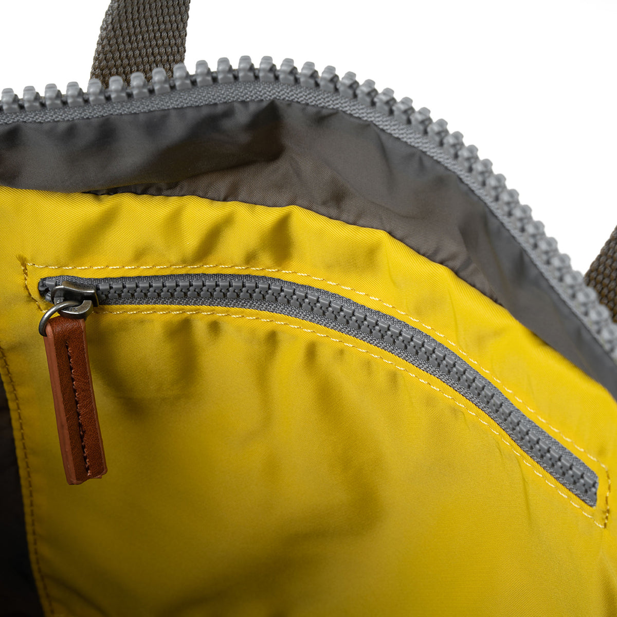 Canfield Roll Top Backpack in Mustard