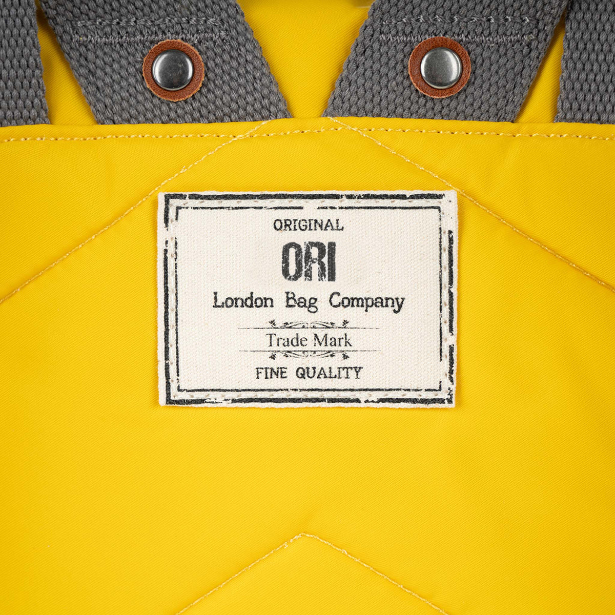 Canfield Roll Top Backpack in Mustard