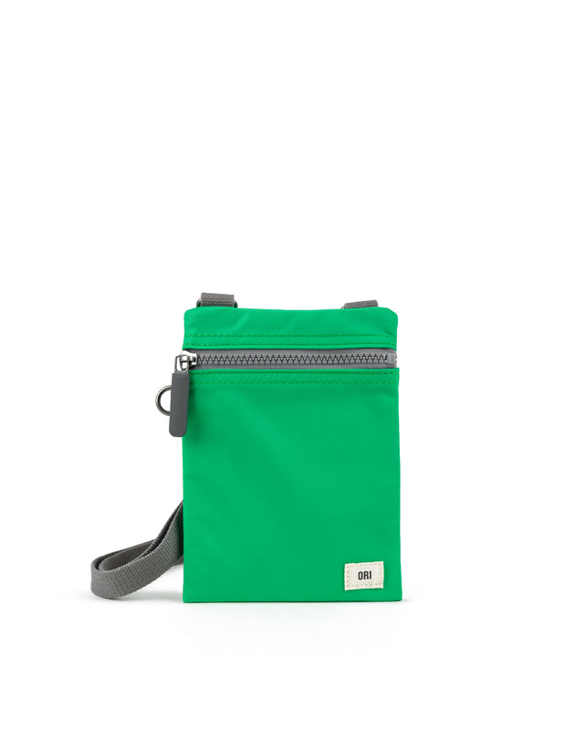 Chelsea Pocket Sling Bag in Green Apple