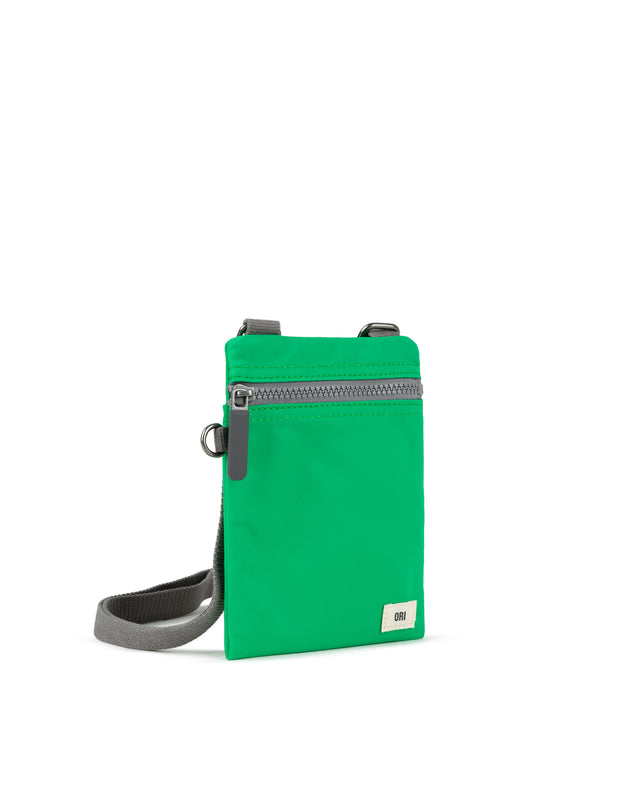 Chelsea Pocket Sling Bag in Green Apple