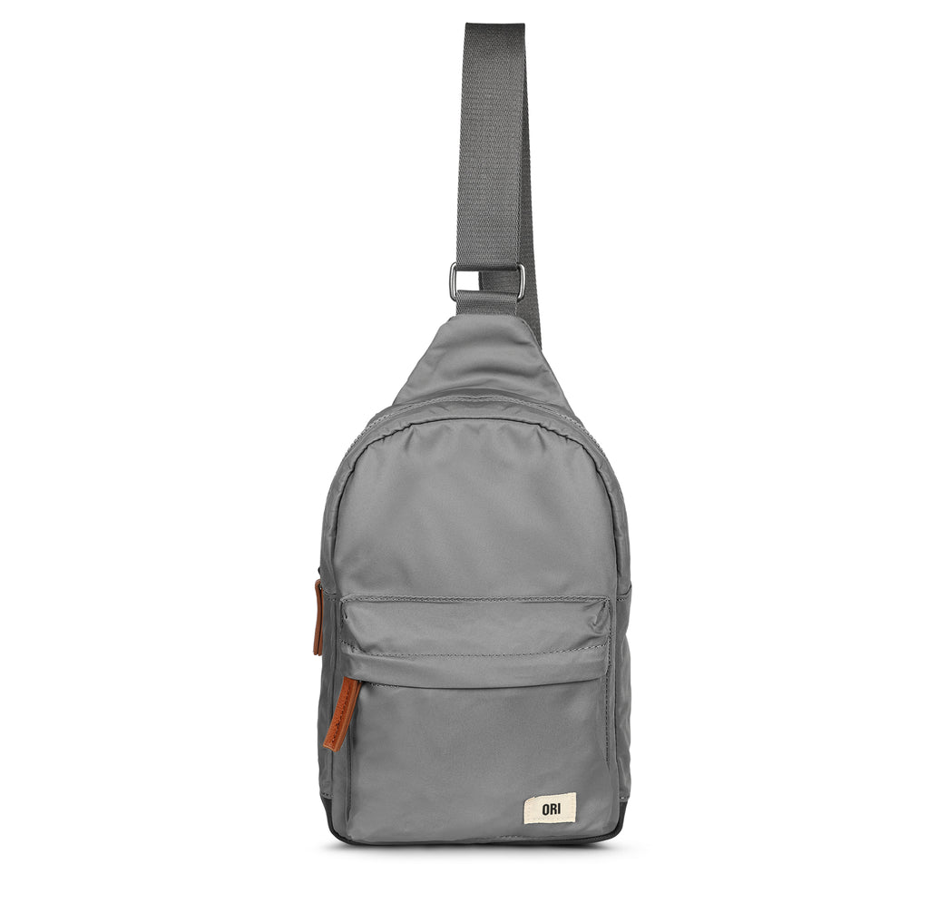 バッグ STONE  Barely used sling bag nylon Willesden B Sustainable Stormy (Nylon) | ORI London
