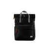 Canfield Roll Top Backpack in Black