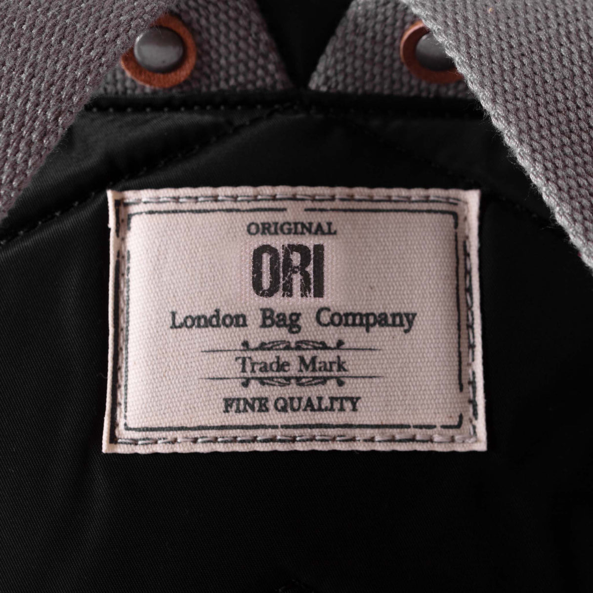 Canfield Roll Top Backpack in Black