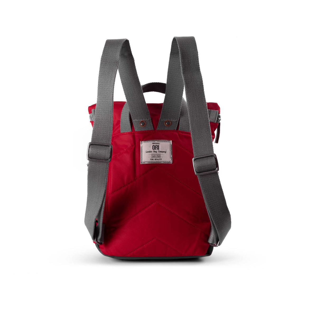 Canfield Roll Top Backpack in Cranberry