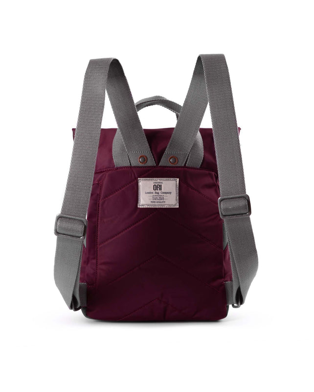 Canfield Roll Top Backpack in Plum