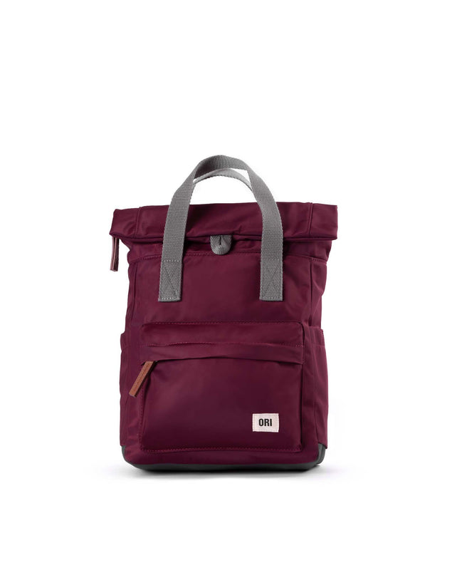 Canfield Roll Top Backpack in Plum
